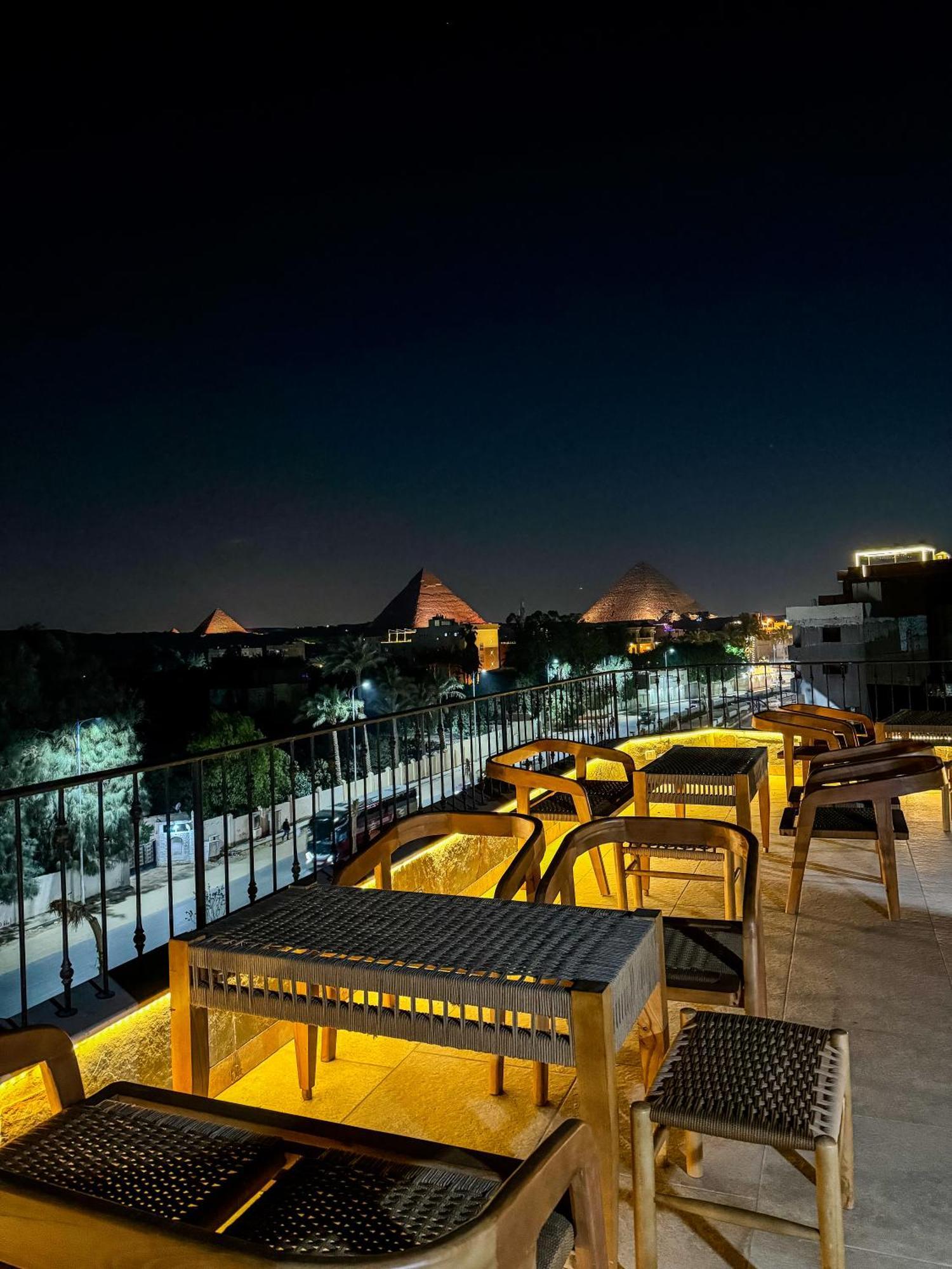 Almas Pyramids Hotel Kafret el-Gabal エクステリア 写真