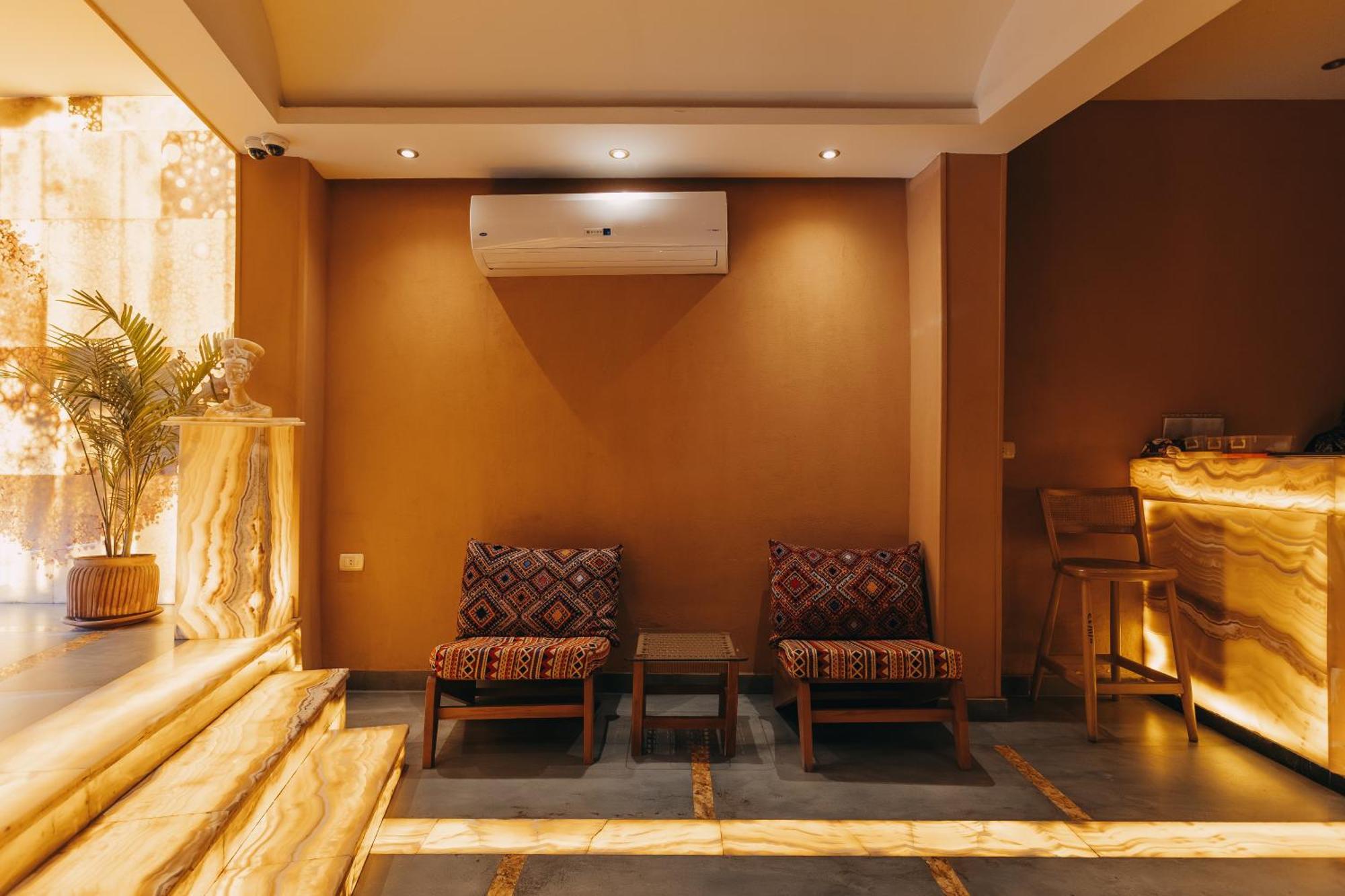 Almas Pyramids Hotel Kafret el-Gabal エクステリア 写真